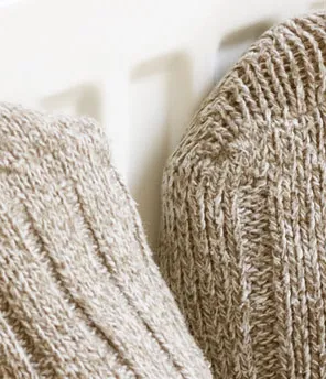 Socken auf Heizkörper.