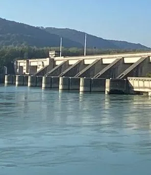 Wasserkraftwerk Donau